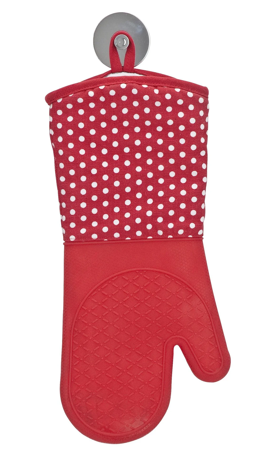 Topfhandschuhe Silikon Rot 1 Paar - 1