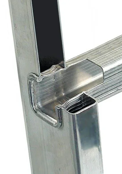 Alu Anlegeleiter mit 8 Sprossen - 0