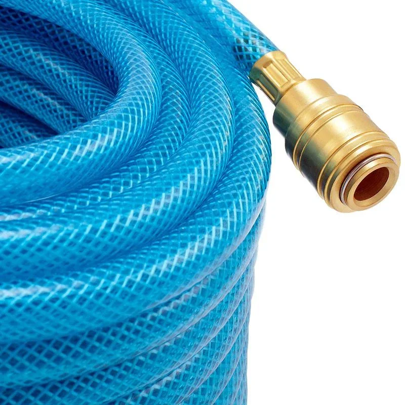 Druckluftschlauch 20 m mit Schnellkupplung und Stecker - 1