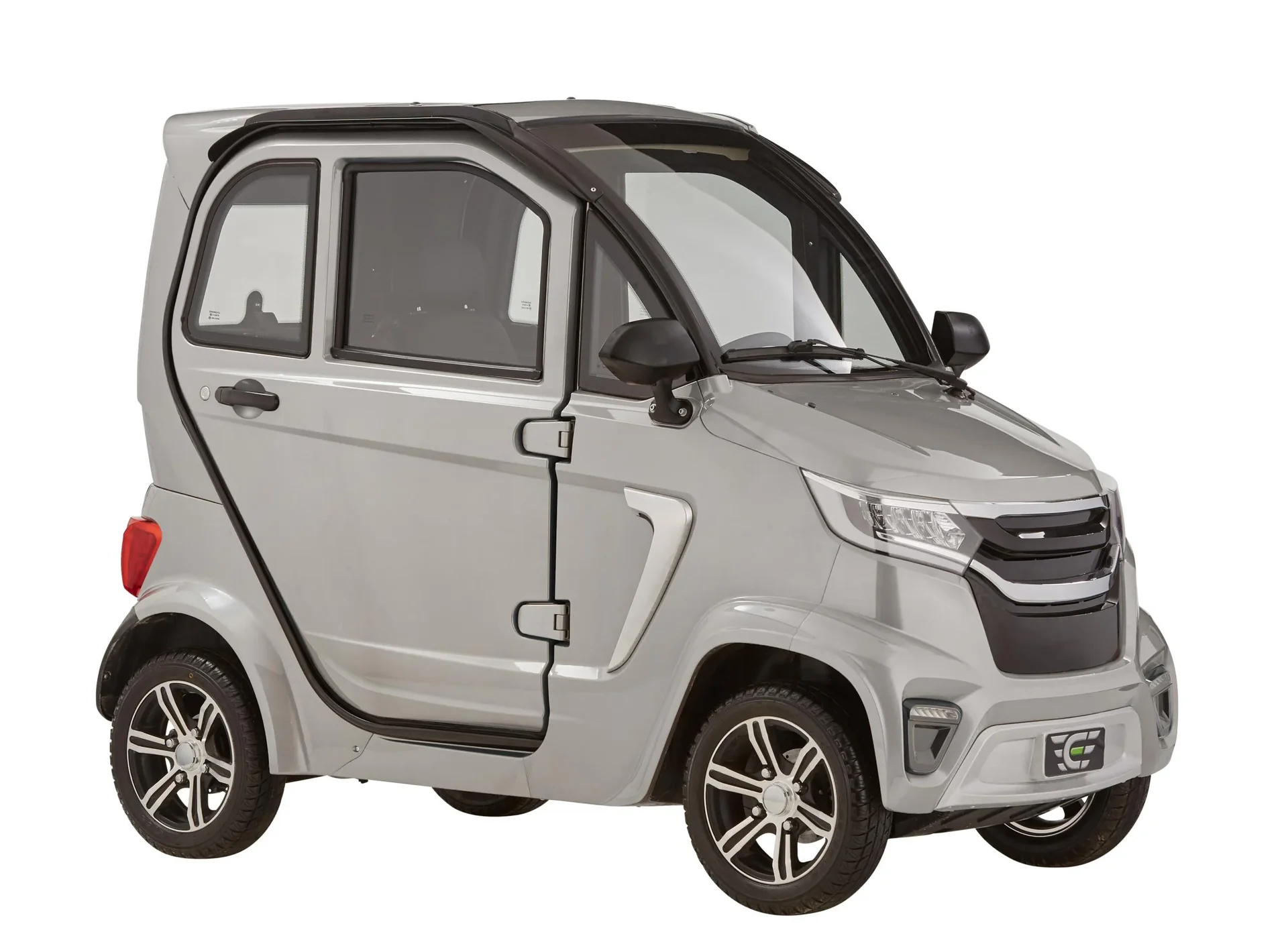 4-Rad E-Kabinenfahrzeug eLazzy Premium 45 km/h silber, mit kostenloser Vor-Ort-Einweisung - 7