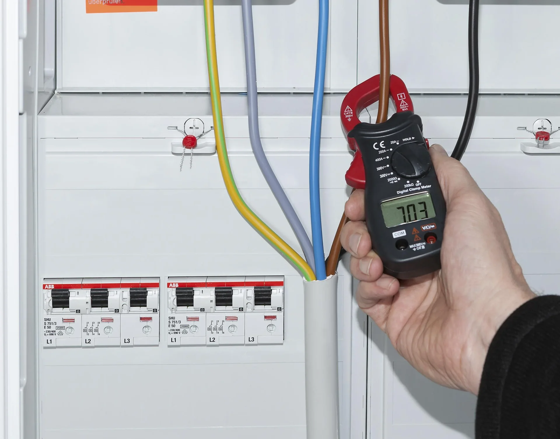 Stromzangen Multimeter - 4