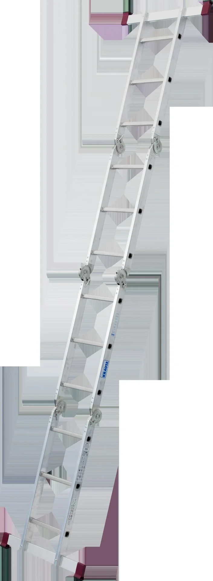 Universal-Sprossen-Gelenkleiter, 4 in 1 - 1