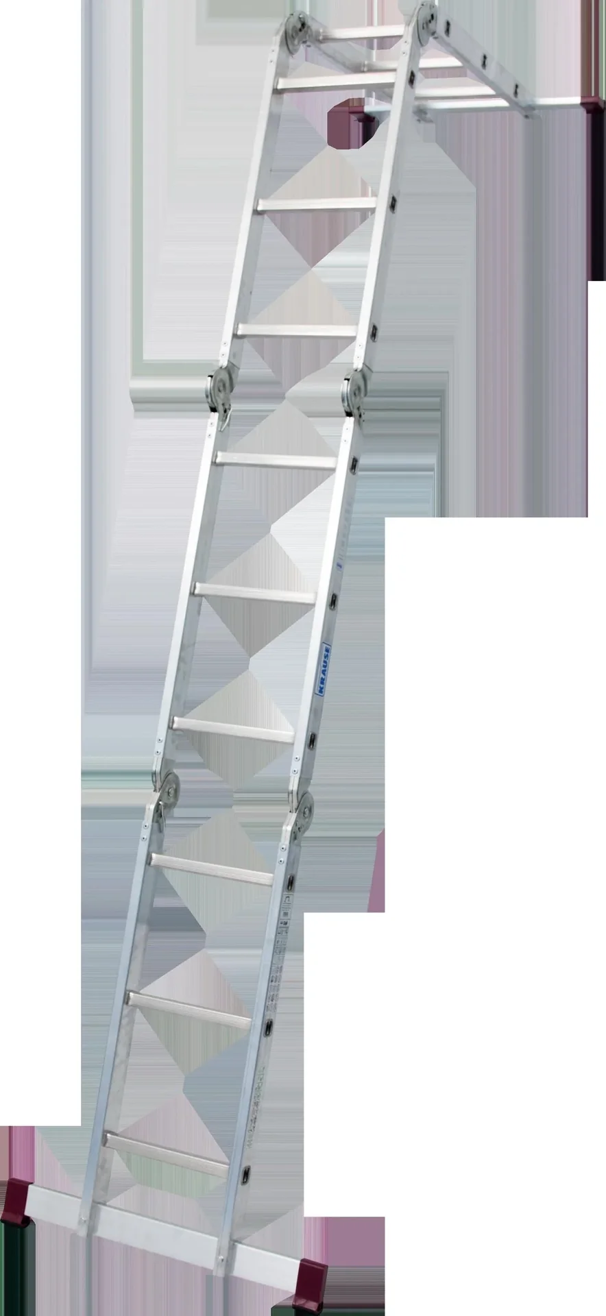 Universal-Sprossen-Gelenkleiter, 4 in 1 - 3