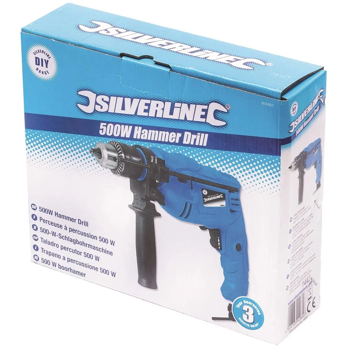 Bohrhammer - Bohrleistung Holz 25 - 2