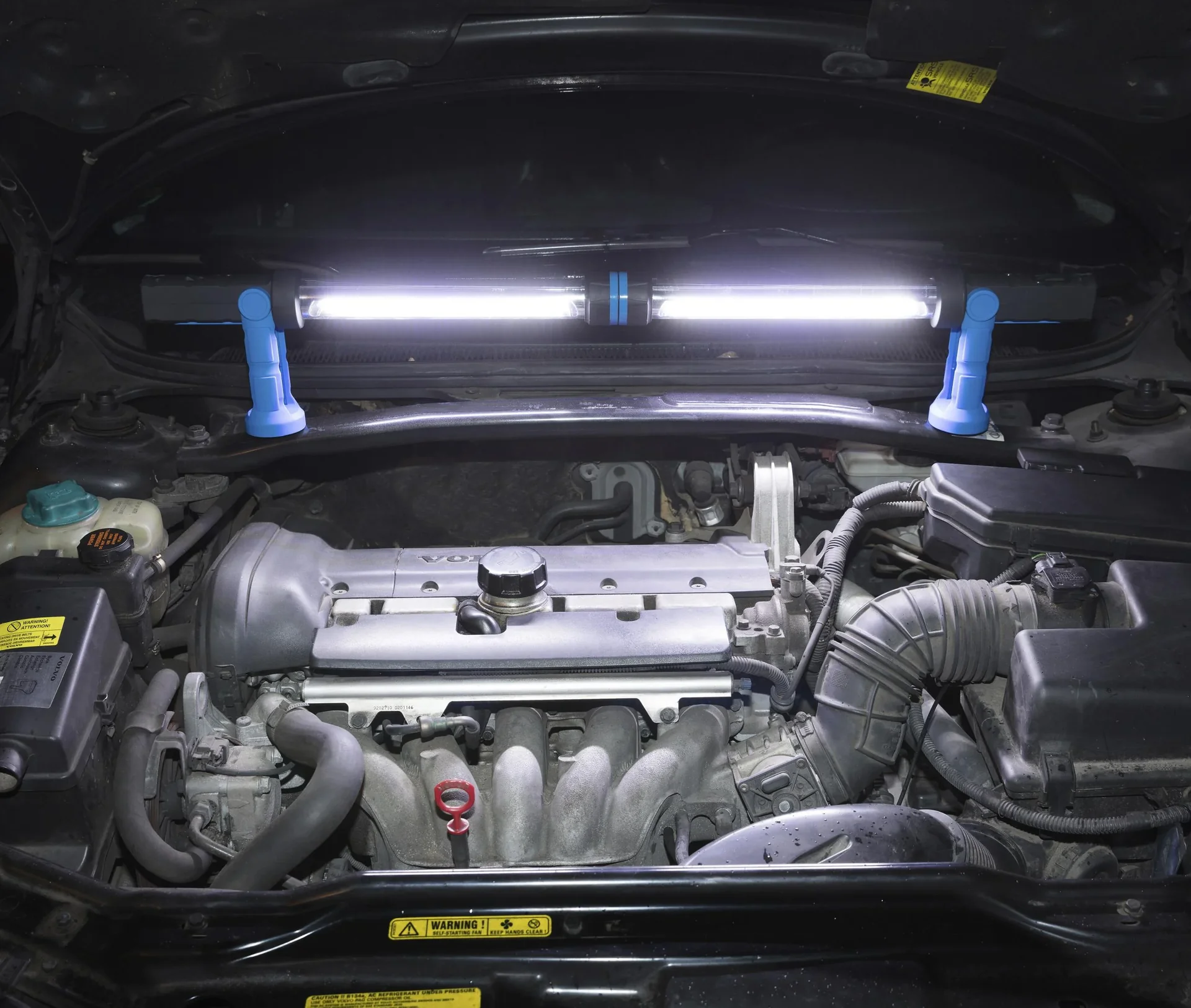 COB Arbeitsleuchte "Star" mit 1200 Lumen, 10 Watt, inklusive Batterie - 0