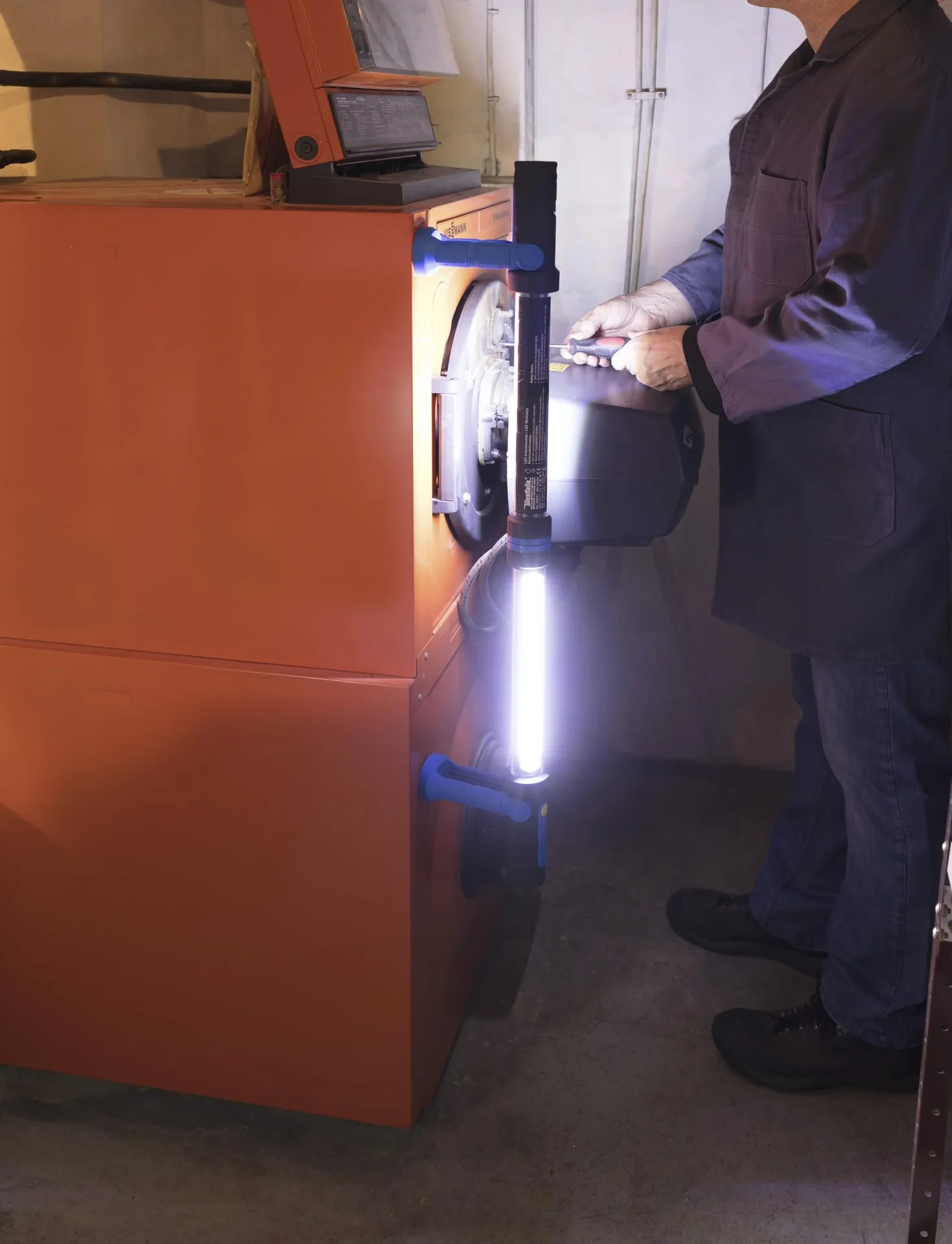 COB Arbeitsleuchte "Star" mit 1200 Lumen, 10 Watt, inklusive Batterie - 3