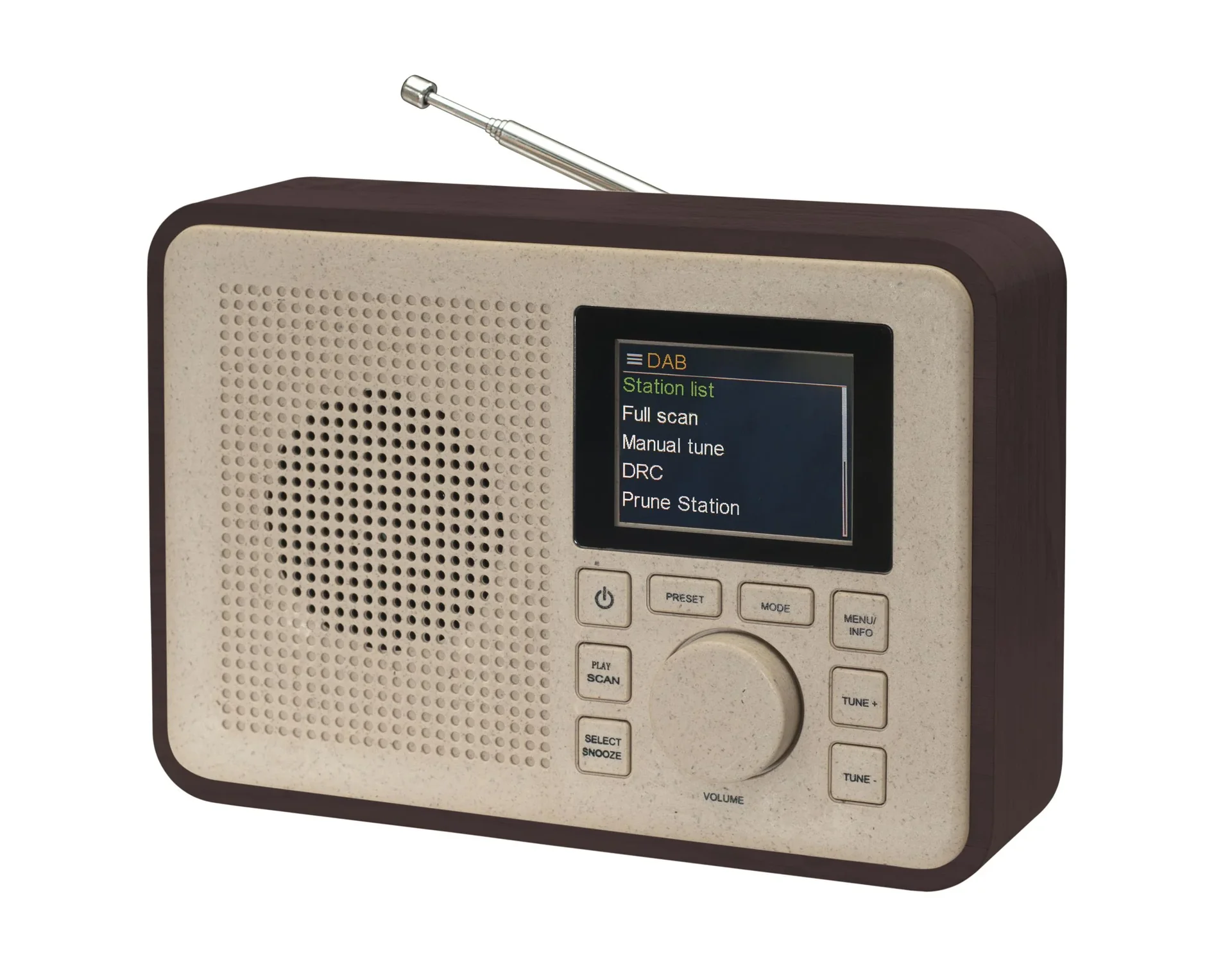 DAB+ Radio mit Bluetooth, darkwood - 0