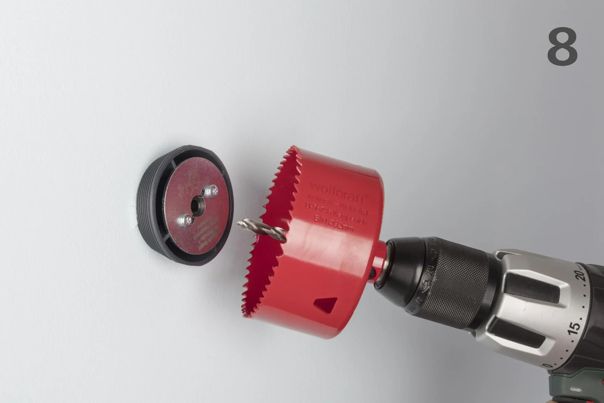 Aufbohrhilfe Ø 35 - 51 mm - 4