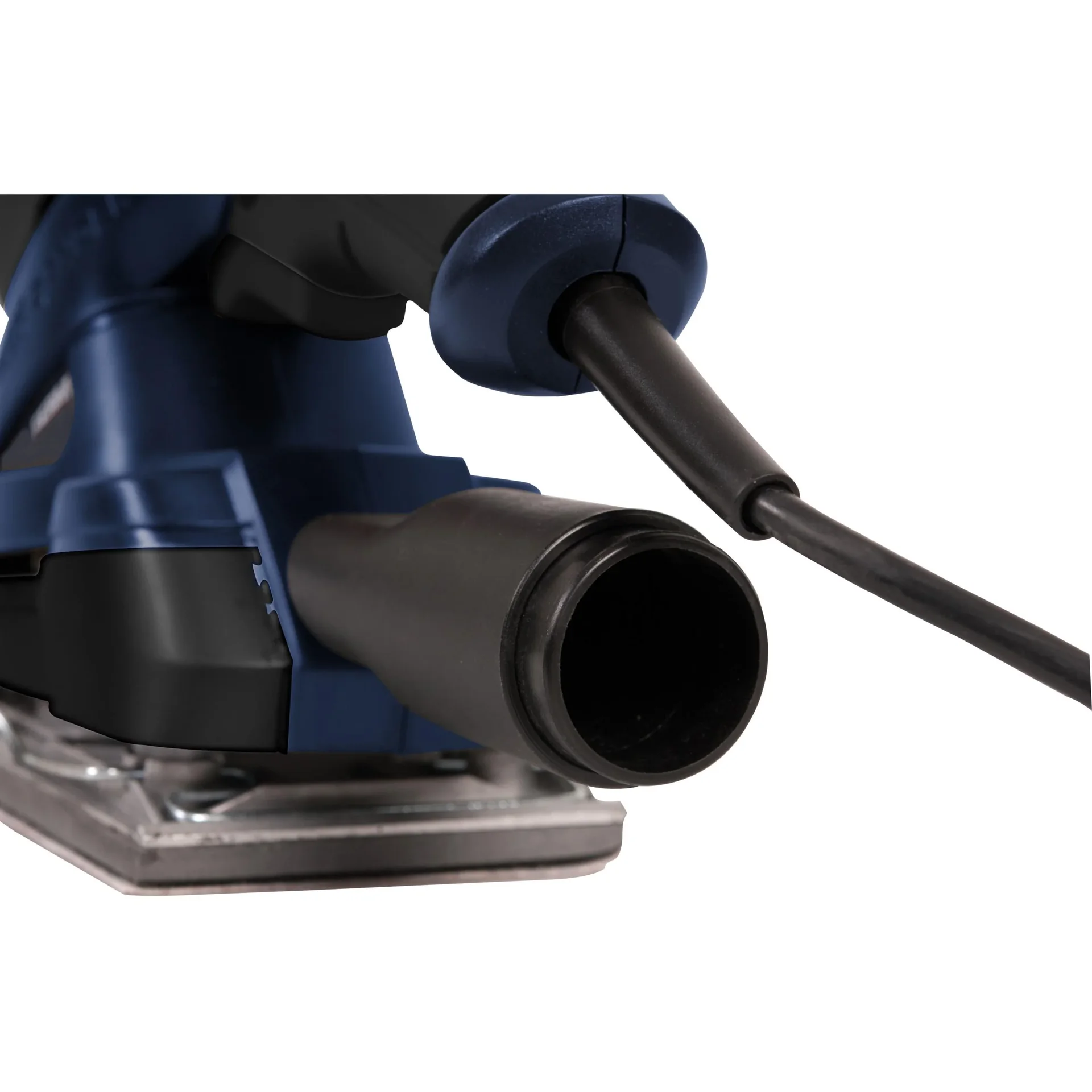 PSM1024 Schwingschleifer 180W - Klettverschluß - Soft griff - Mit 10 Stück Schleifpapiere (P80, P120) und Vakuum-Adapter - 0