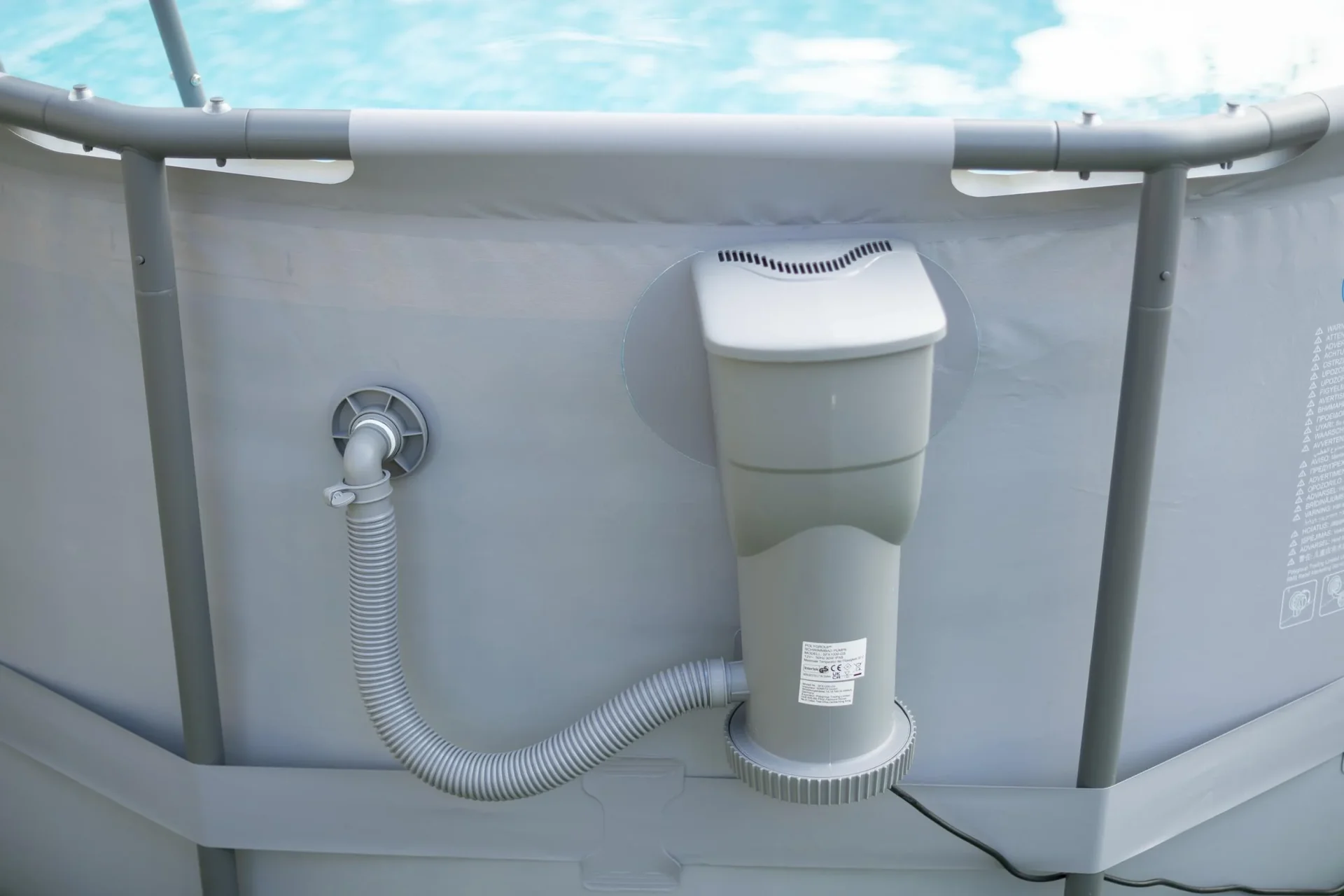 Active Frame Pool 488 x 305 x 107 cm anthrazit - 6