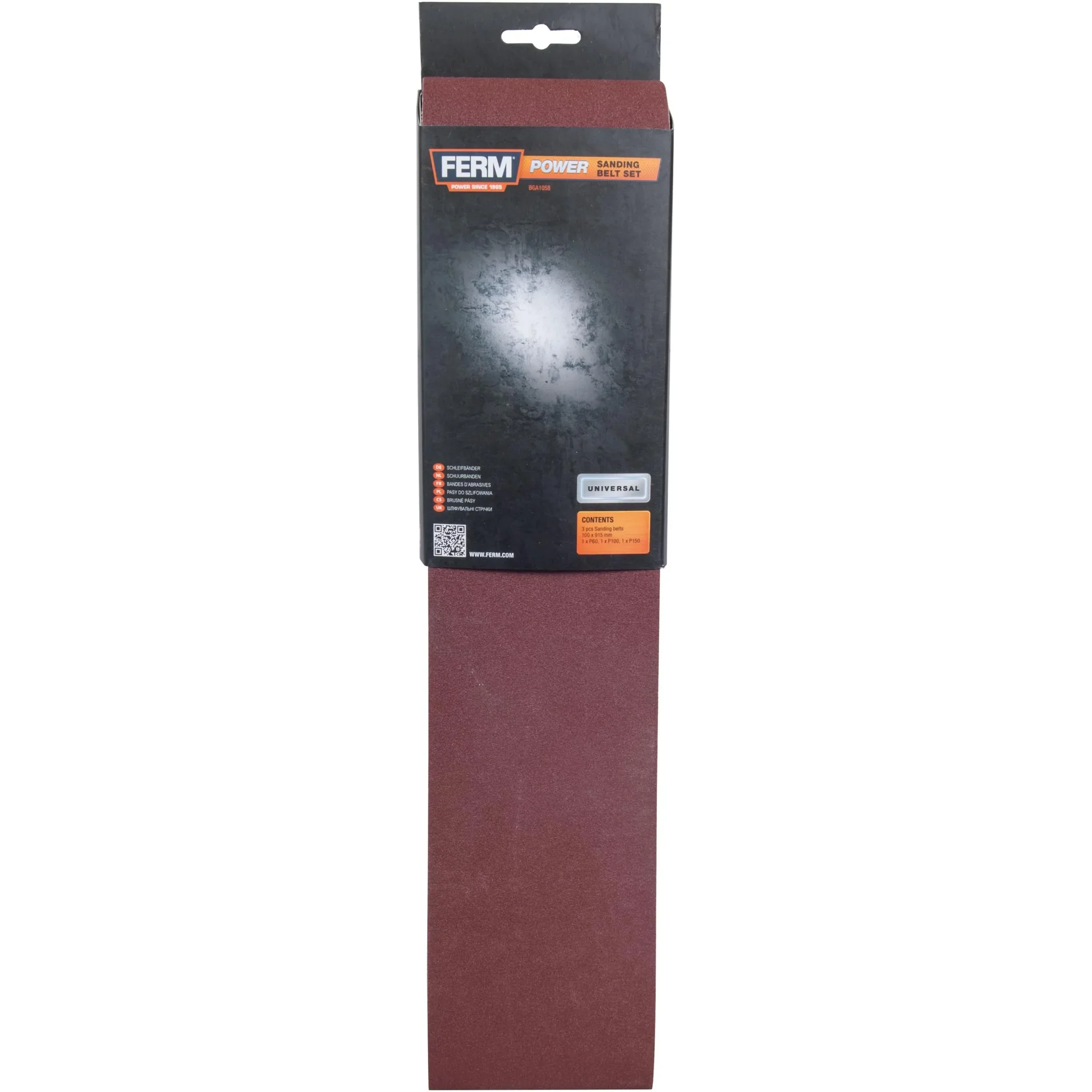 BGA1060 Schleifbänder 915x100mm (P100), 3-Tlg. - 1