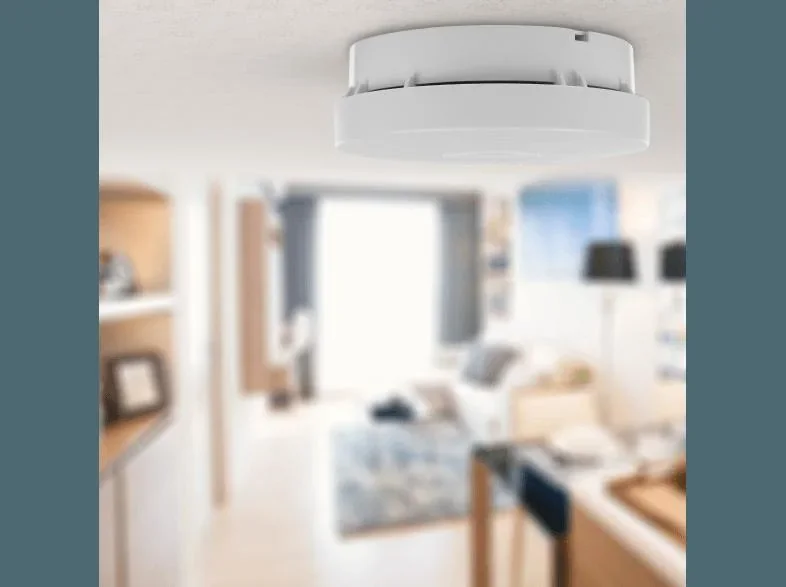 Rauchmelder mit 10 Jahres-Lithium Batterie, VDS geprüft - 0