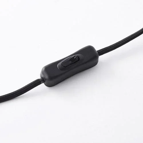 Tischleuchte Carmen XS grill industriell floodlight mat Holzschwarz 28W Ø 13 cm - 2