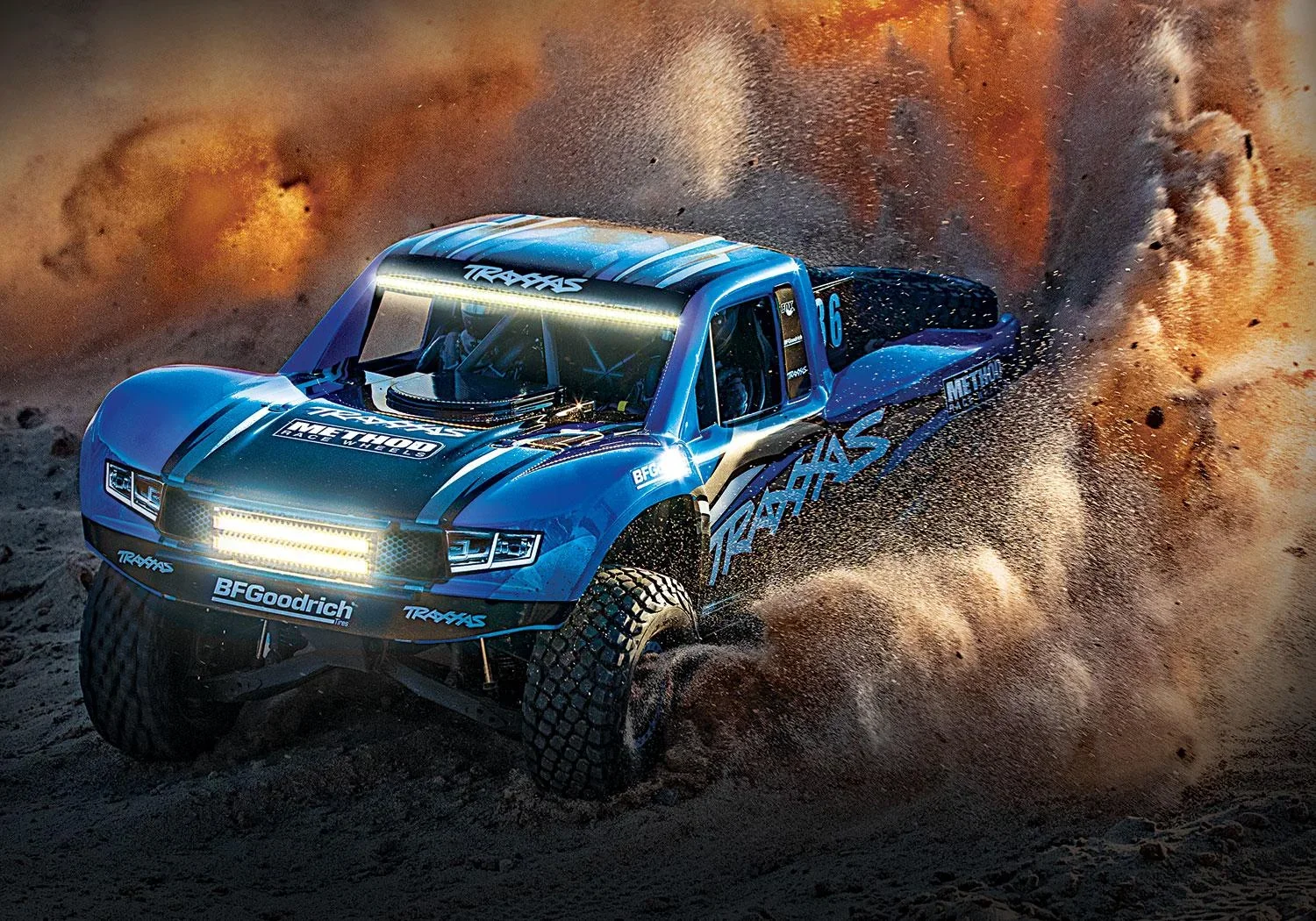 Unlimited Desert Racer 4x4 VXL TRAXXAS-Ed. RTR + LED 1/7 4WD Pro-Scale Race-Truck Brushless ohne Akku/Lader - 1