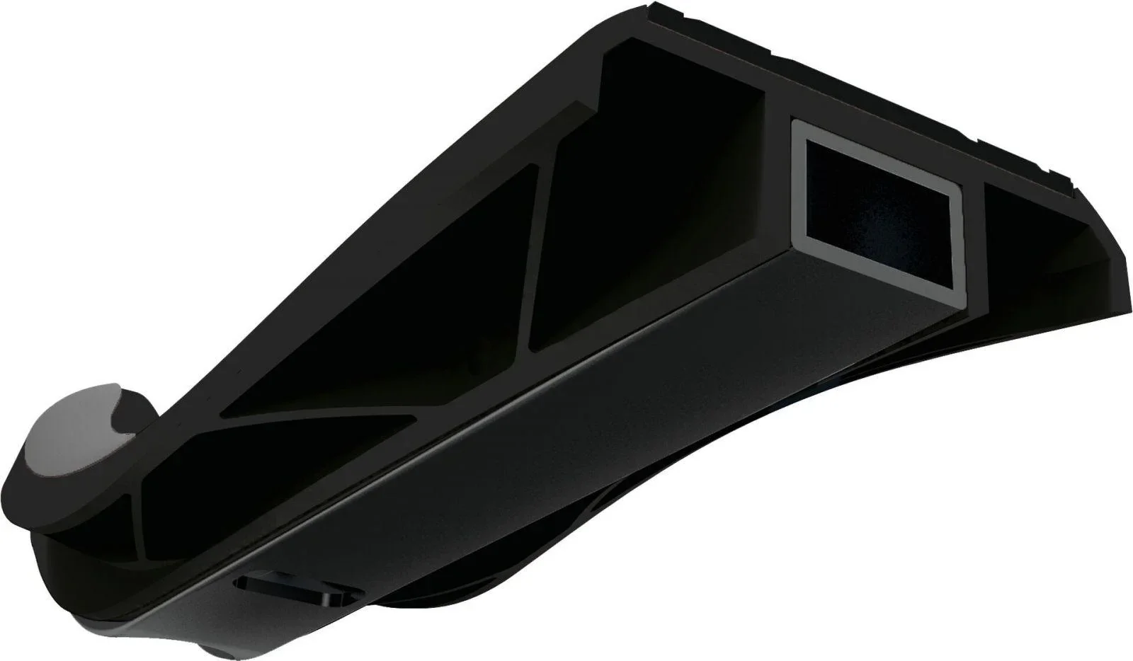 FLOW FOLDABLE 125   Tretroller, 125 mm, ABEC 5, höhenverstellbar, Klappmechanismus, schwarz-grau - 0