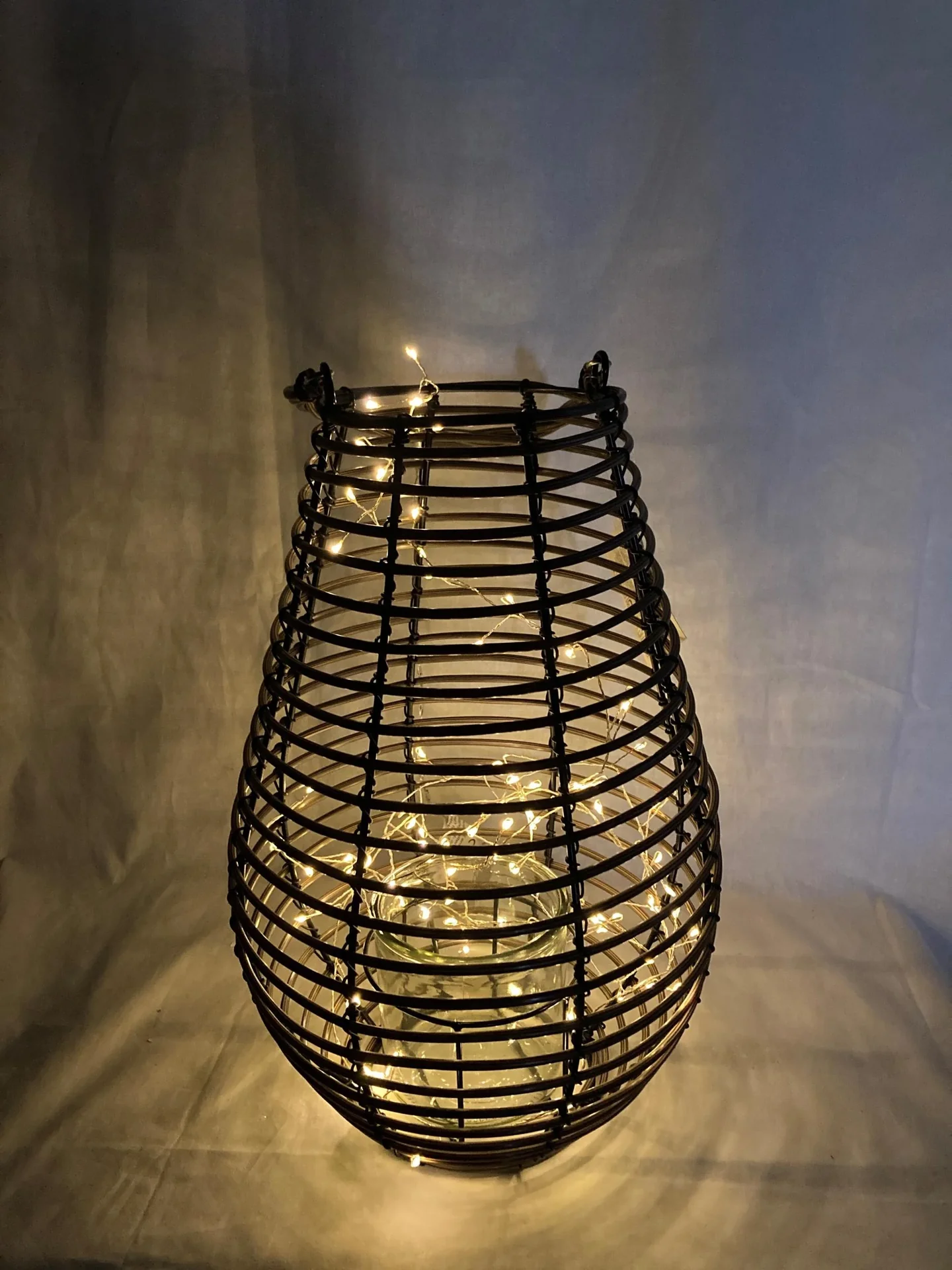 Laterne aus Metall und Kunststoff - 1