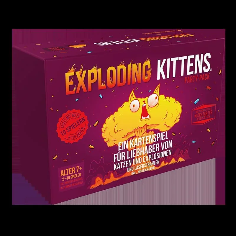 Gesellschaftsspiel Exploding Kittens Party-Pack - 2