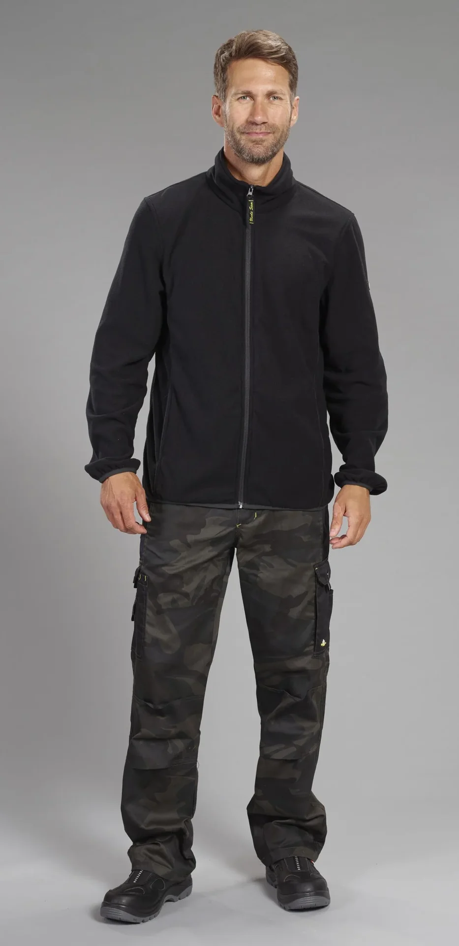 Fleecejacke, Farbe schwarz, Gr.M - 0