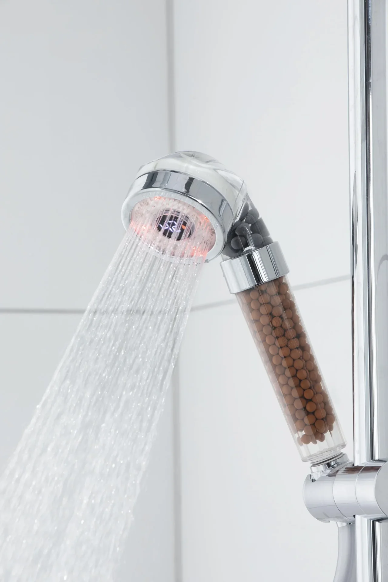 Duschkopf mit LED-Farbwechsel und Temperaturanzeige 6 cm - 4