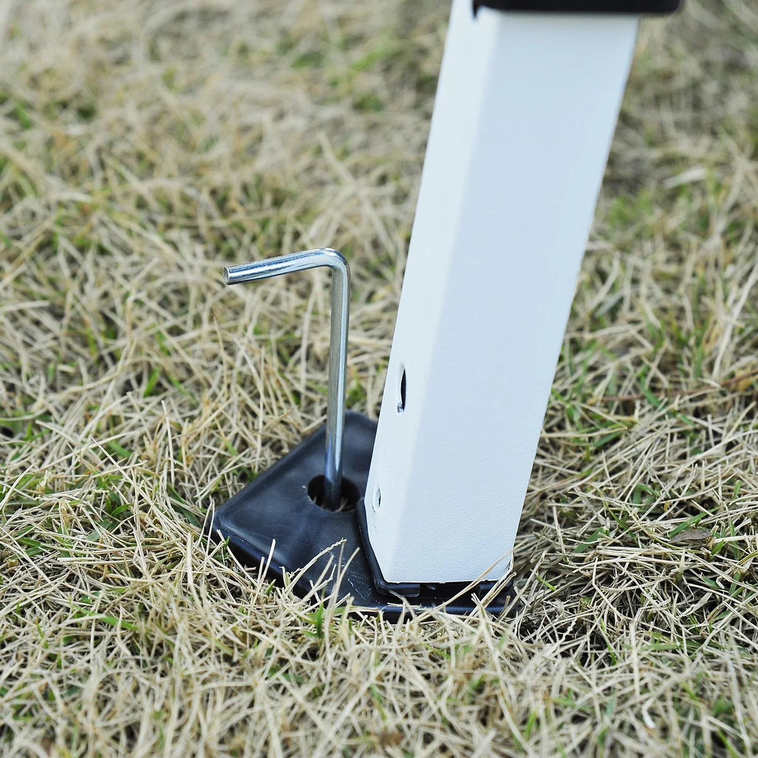 3x6m Faltpavillon Partyzelt Gartenzelt weiß faltbar - 0