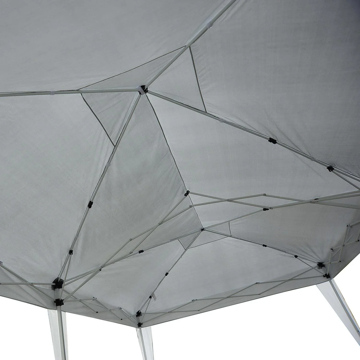 3x6m Faltpavillon Partyzelt Gartenzelt weiß faltbar - 5