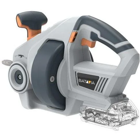 18V Lithium-Ionen-Drain-Entblocker MaxxPack Collection + 4,0 Ah Akku & 4,0 Ah Ladegerät - 5