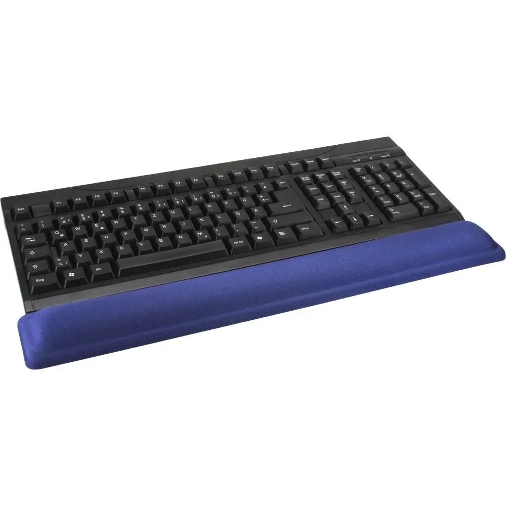 Tastatur-Pad, blau, Gel Handballenauflage - 0