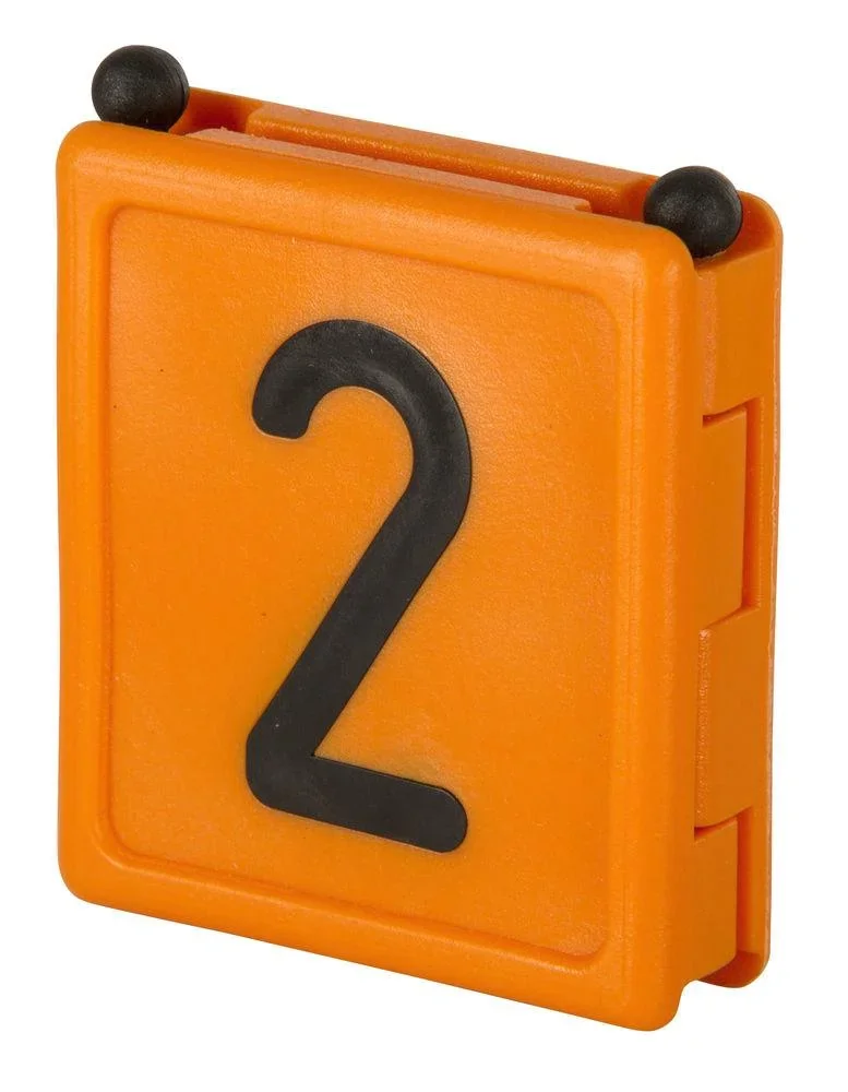 Nummernblock Duo, Nr. 2 - 0