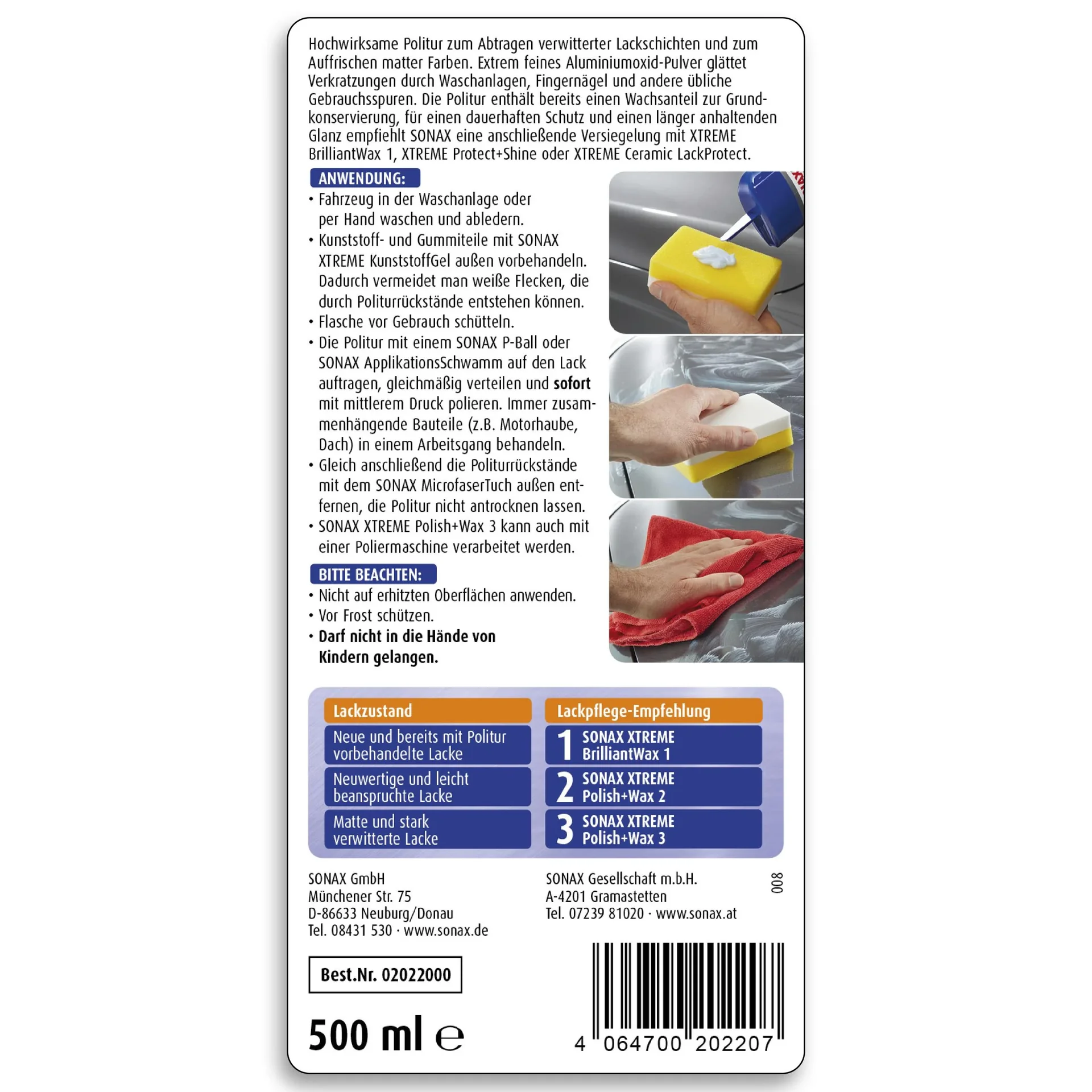 XTREME Polish+Wax 3 500 ml - 2