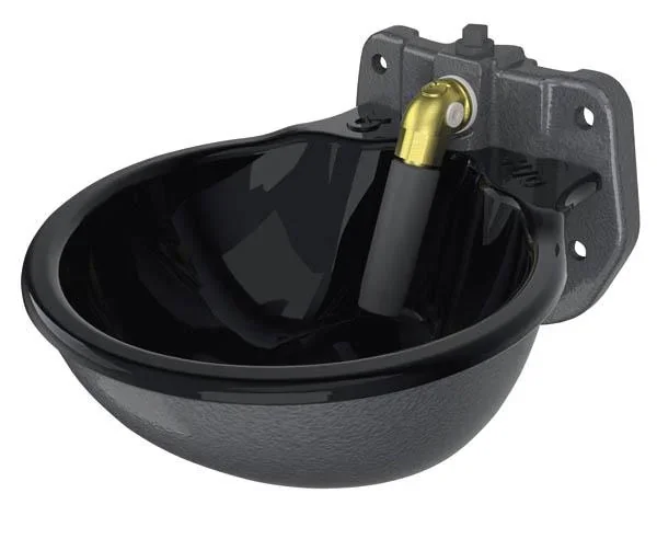 Heizbares Tränkebecken H 10, mit Rohrventil - emailliert - 0