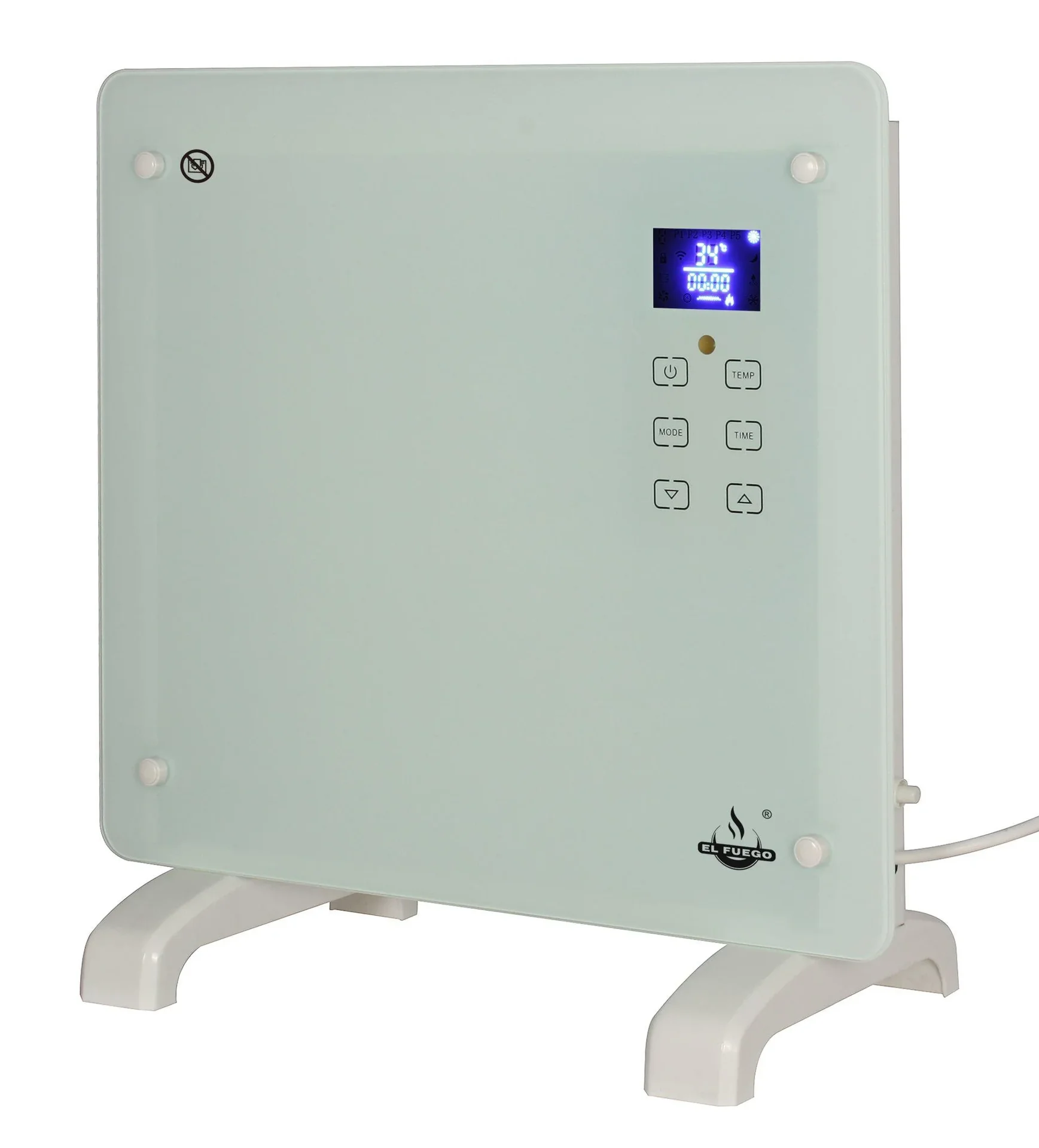 Glaskonvektor, weiß, 1000 W - 0