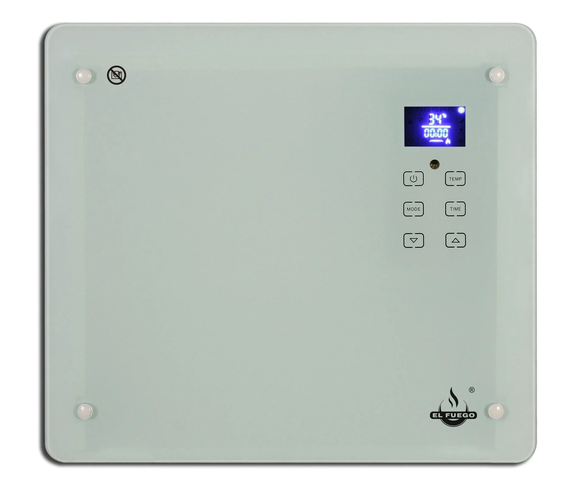 Glaskonvektor, weiß, 1000 W - 1