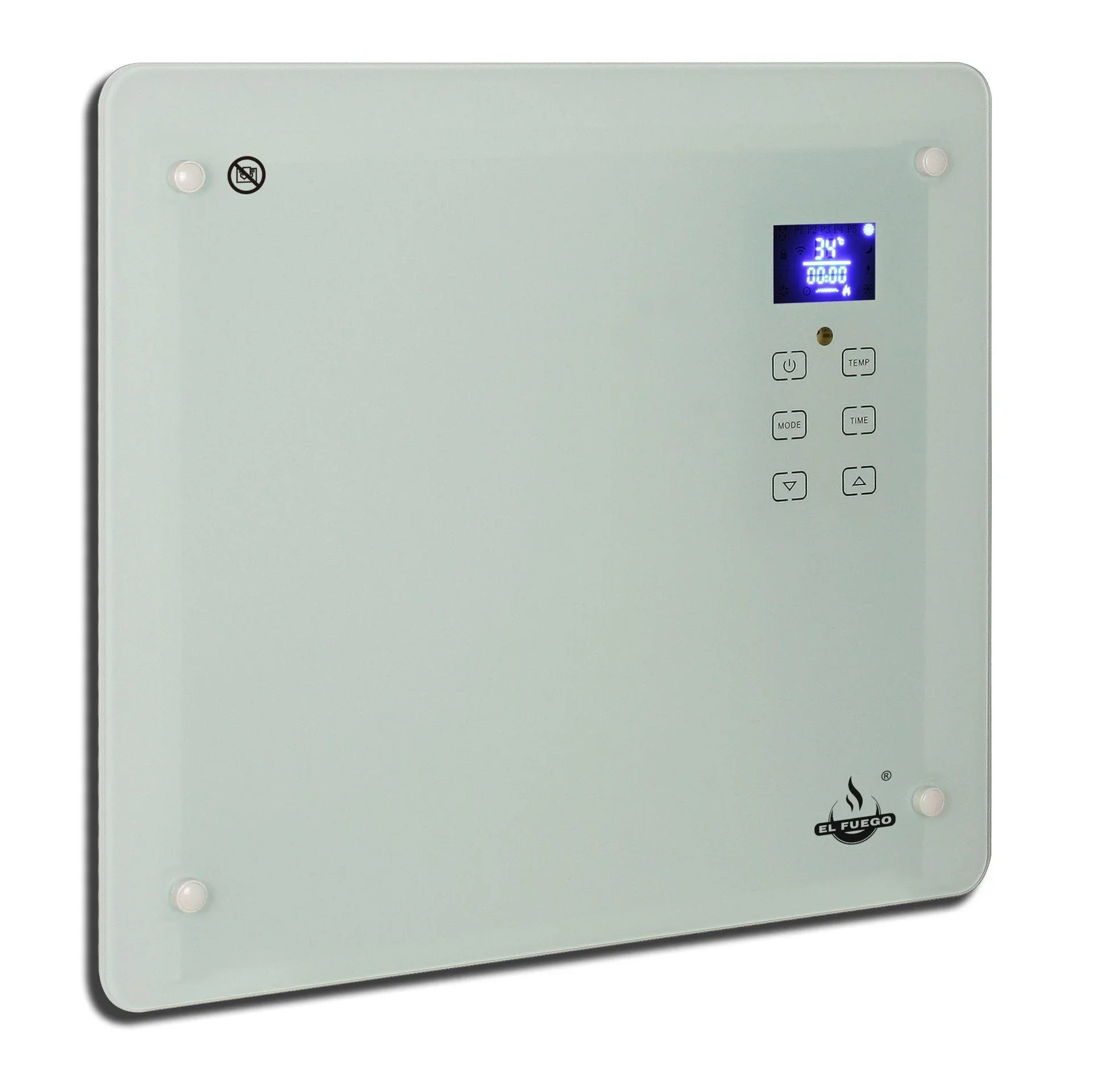 Glaskonvektor, weiß, 1000 W - 5