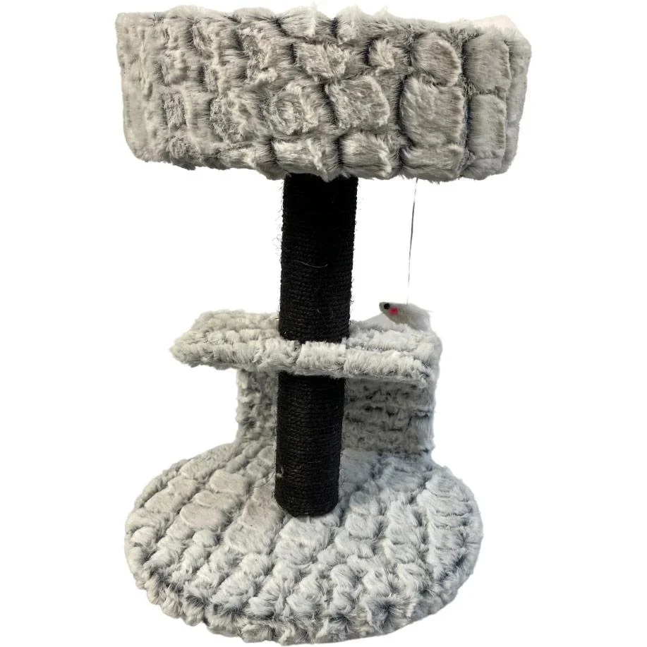 Excellent Houseware Kratzbaum - Kratzbaum - Katzenkorb - 30x30x40 cm - 0