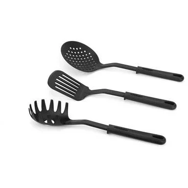 Topf- und Pfannenset - 18 Teile - Inklusive Untersetzer, Deckel und Utensilien - Silber - 0