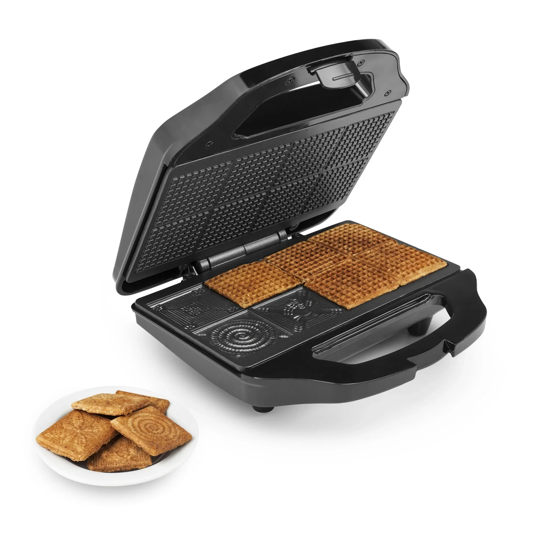 Zimt-Waffeleisen, für 8 Waffeln, 700 Watt - 0