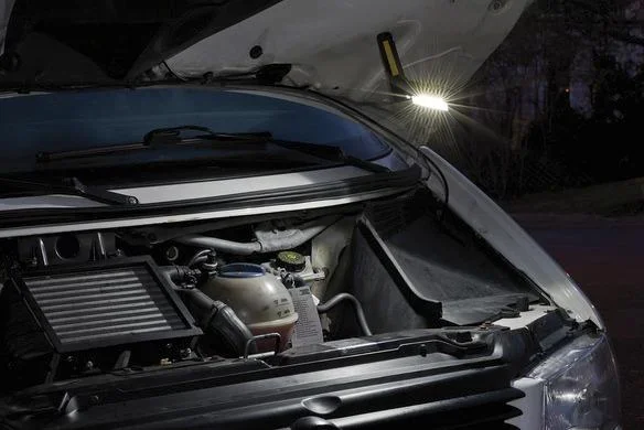 6+1 LED Akku Multifunktionsleuchte 280lm, Haken, Magnet, knickbar, Docking - 0