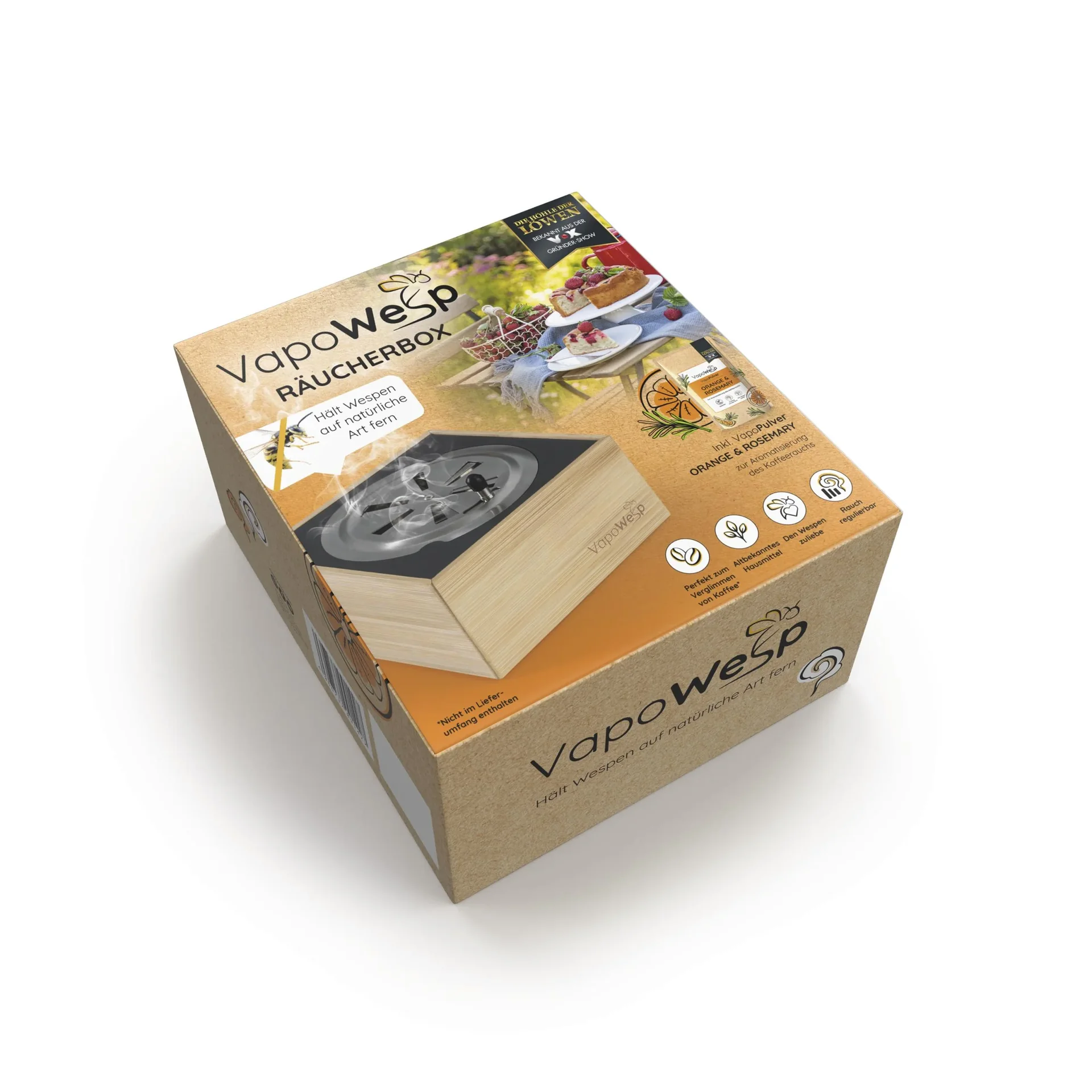 Räucherbox inklusive Pulver, 50g - 2