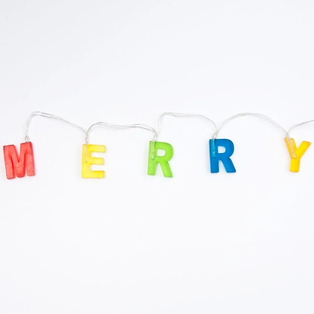 Weihnachtsbeleuchtung - Weihnachtsbaumbeleuchtung - LED-Partybeleuchtung - Frohe Weihnachten - 1