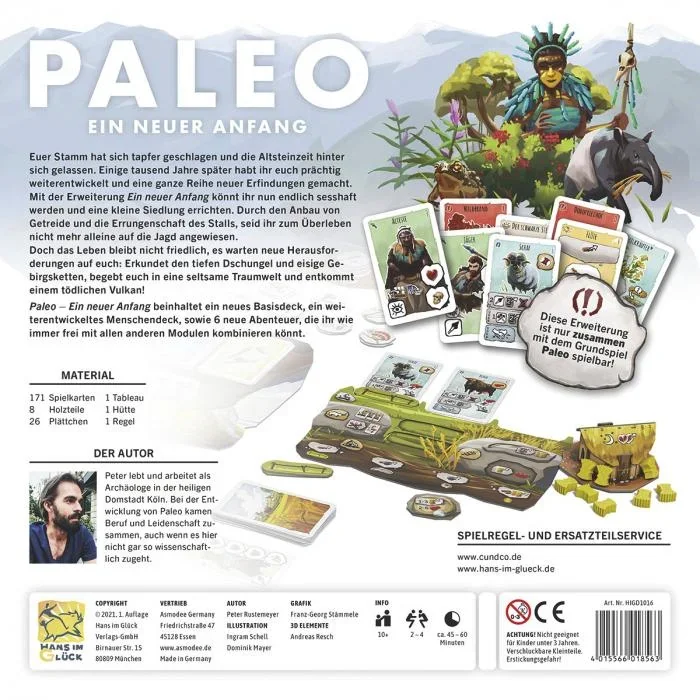 Gesellschaftsspiel Paleo - Ein neuer Anfang - 0