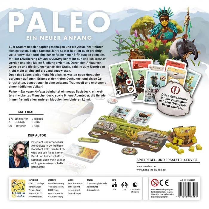 Gesellschaftsspiel Paleo - Ein neuer Anfang - 2