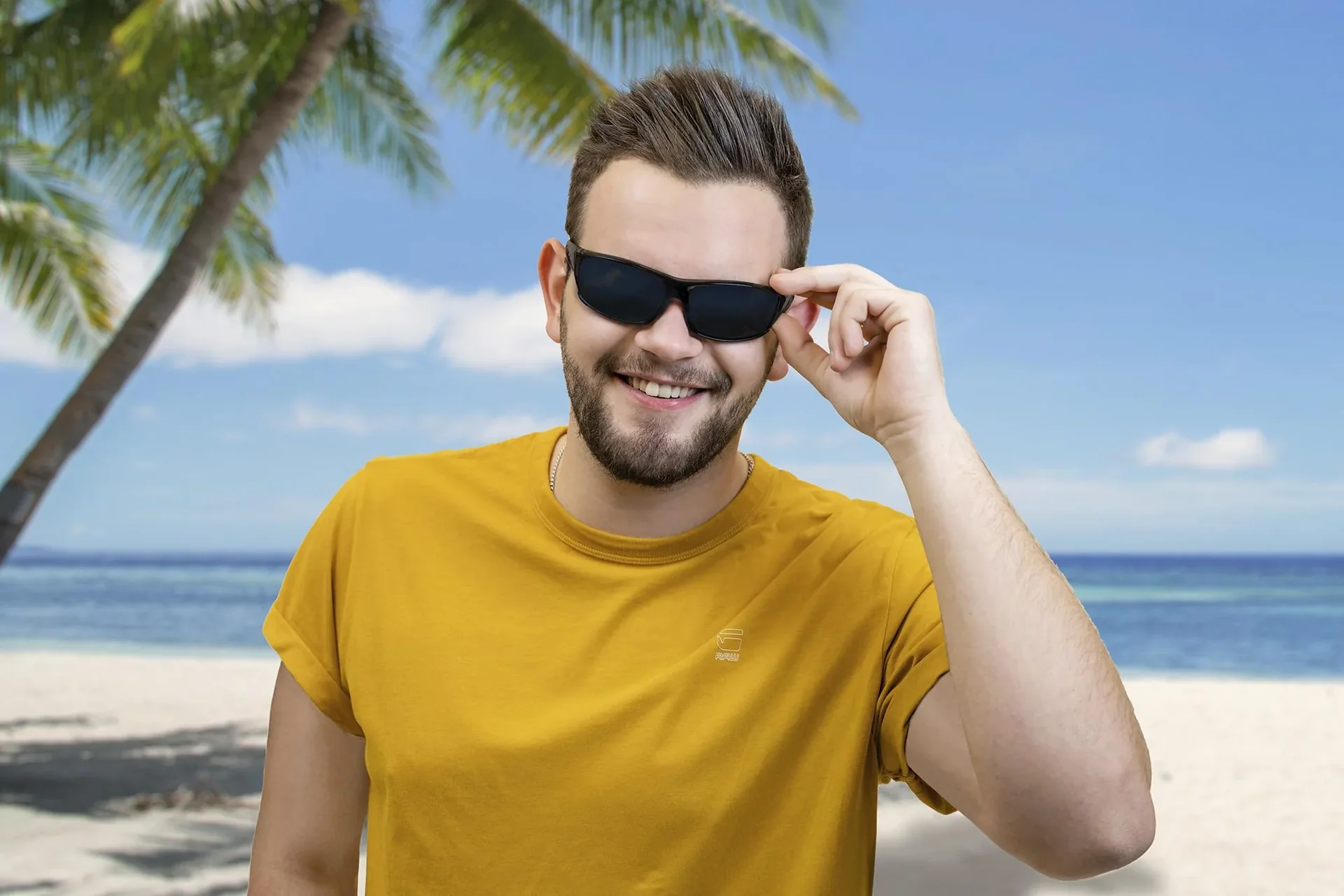 Polarisierte Sonnenbrille "HD Polar View", Schwarz - 9