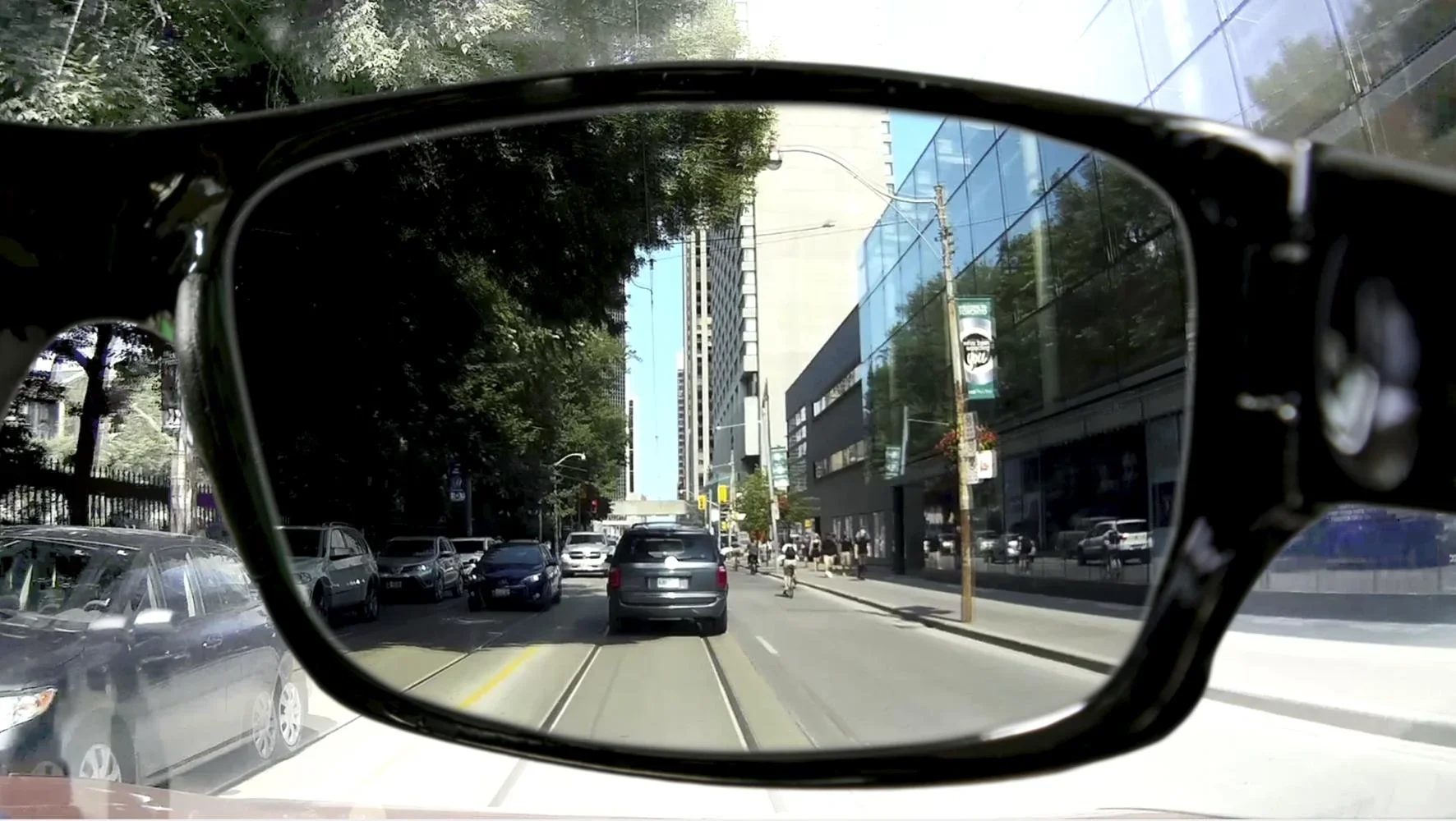 Polarisierte Sonnenbrille "HD Polar View", Schwarz - 10