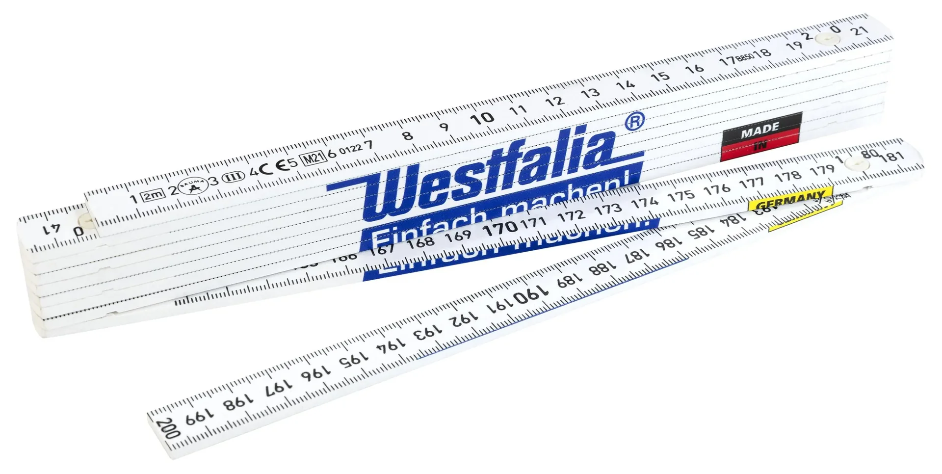 Kunststoff Gliedermaßstab 2 m - 1