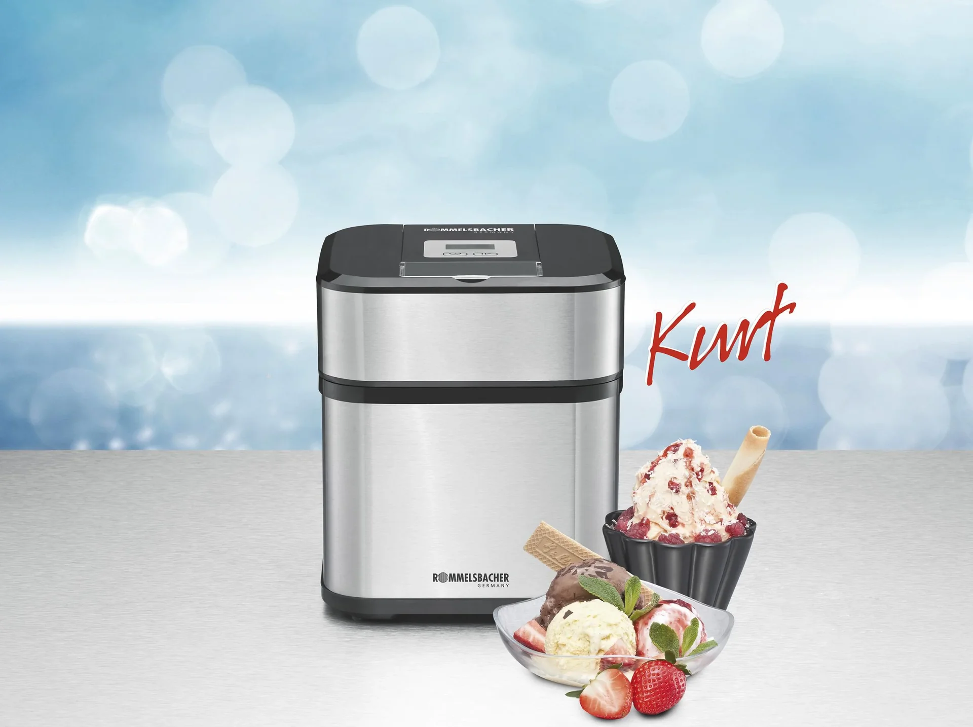 4 in 1 Eismaschine IM 12 "Kurt", 1,5 Liter, 12 Watt - 1