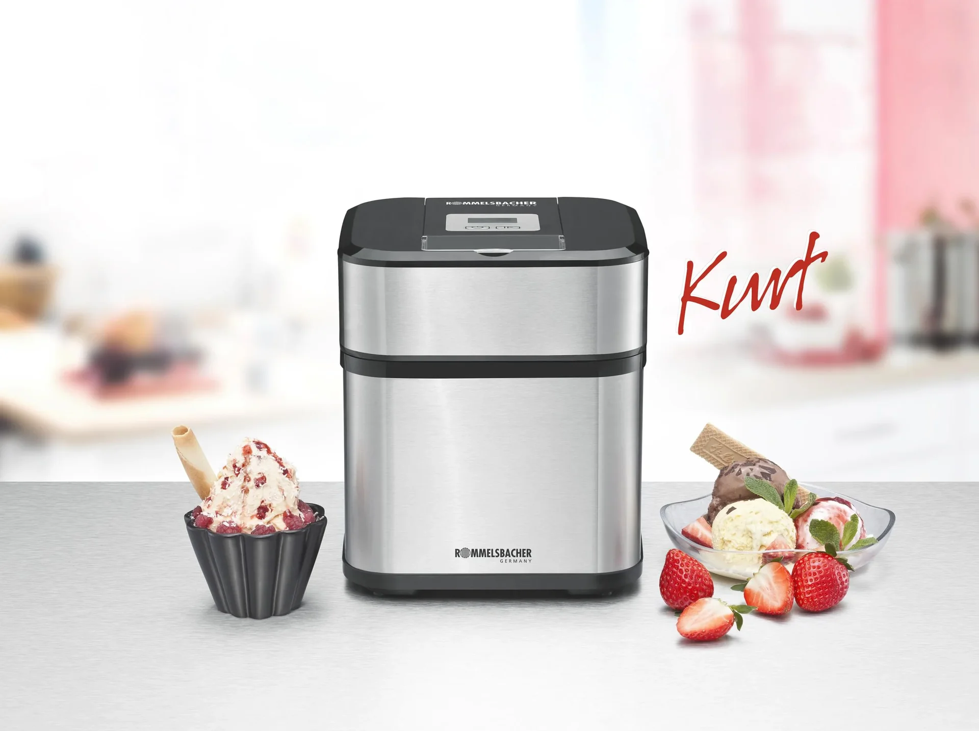 4 in 1 Eismaschine IM 12 "Kurt", 1,5 Liter, 12 Watt - 5