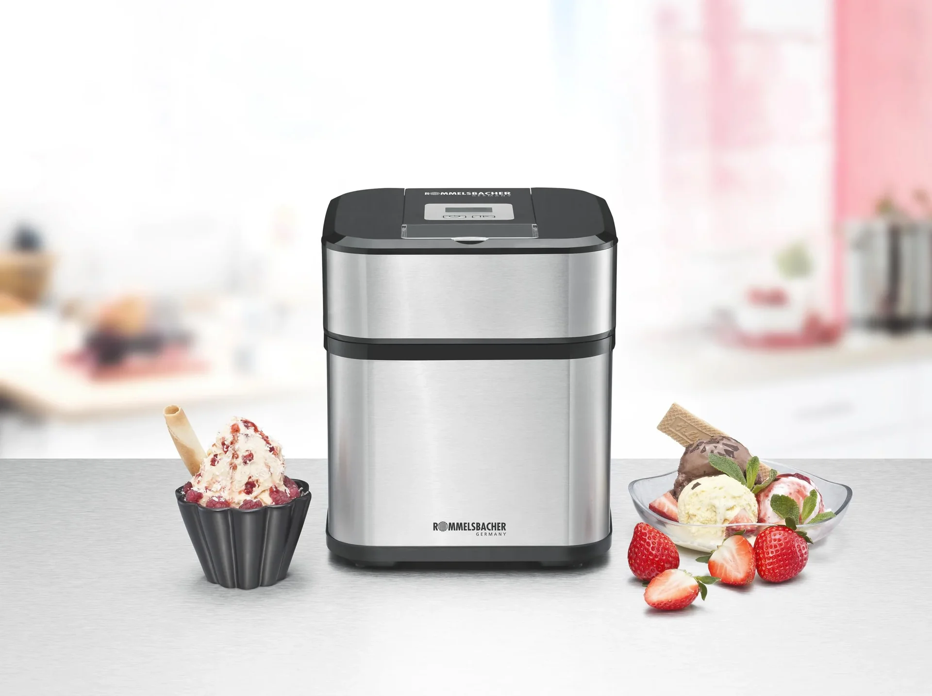 4 in 1 Eismaschine IM 12 "Kurt", 1,5 Liter, 12 Watt - 6