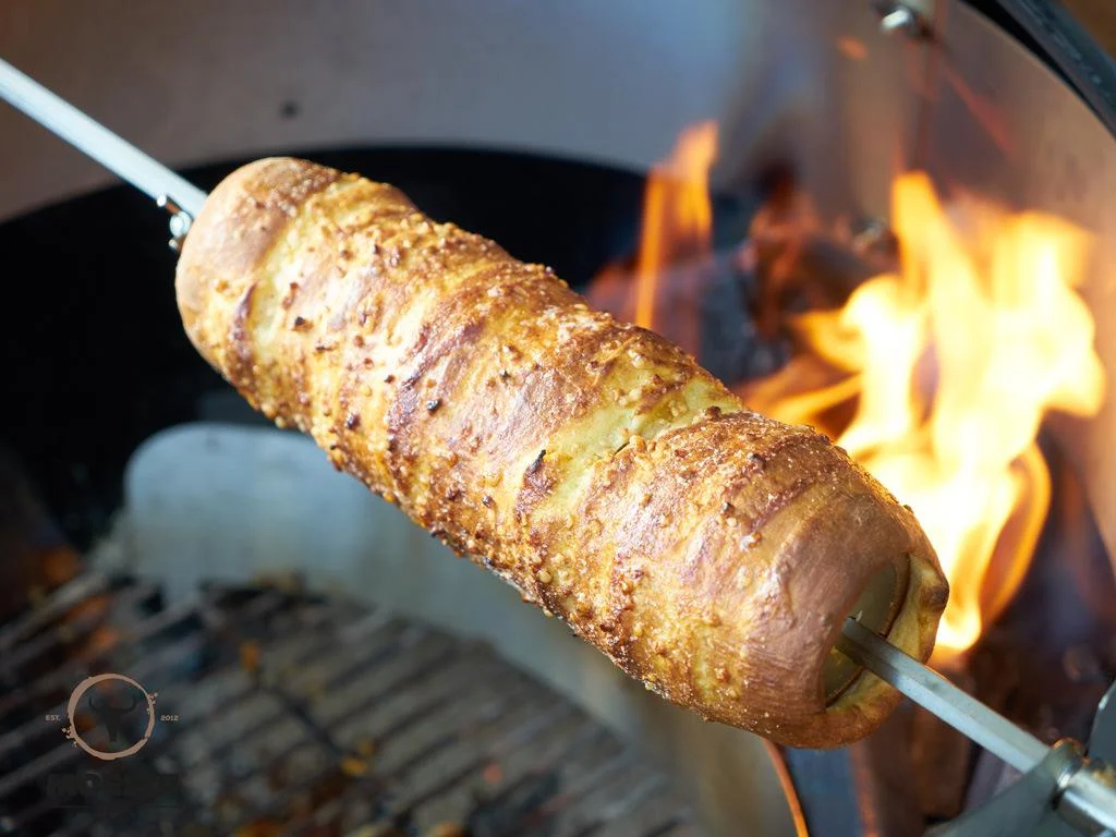 FeuerWalze - Buchenholzrolle : für Fremdhersteller bis Durchmesser 11,8 mm - für Baumkuchen vom Grill - 0