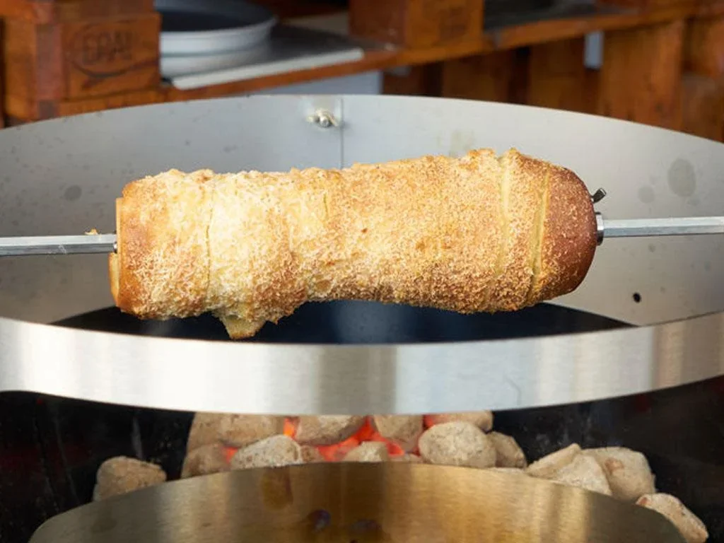 FeuerWalze - Buchenholzrolle : für Fremdhersteller bis Durchmesser 11,8 mm - für Baumkuchen vom Grill - 3