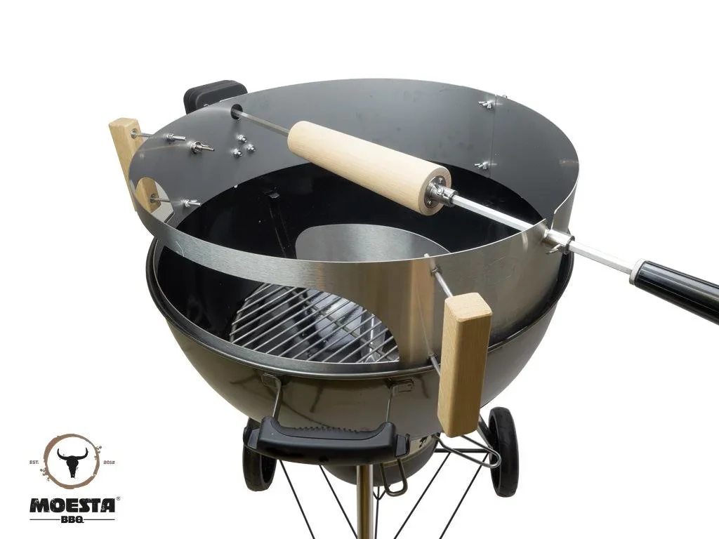 FeuerWalze - Buchenholzrolle : für Fremdhersteller bis Durchmesser 11,8 mm - für Baumkuchen vom Grill - 4